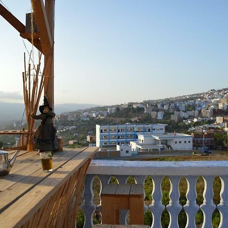 Alibaba Apartment Hostel Bamboo Rooftop Room Chefchaouen Kültér fotó