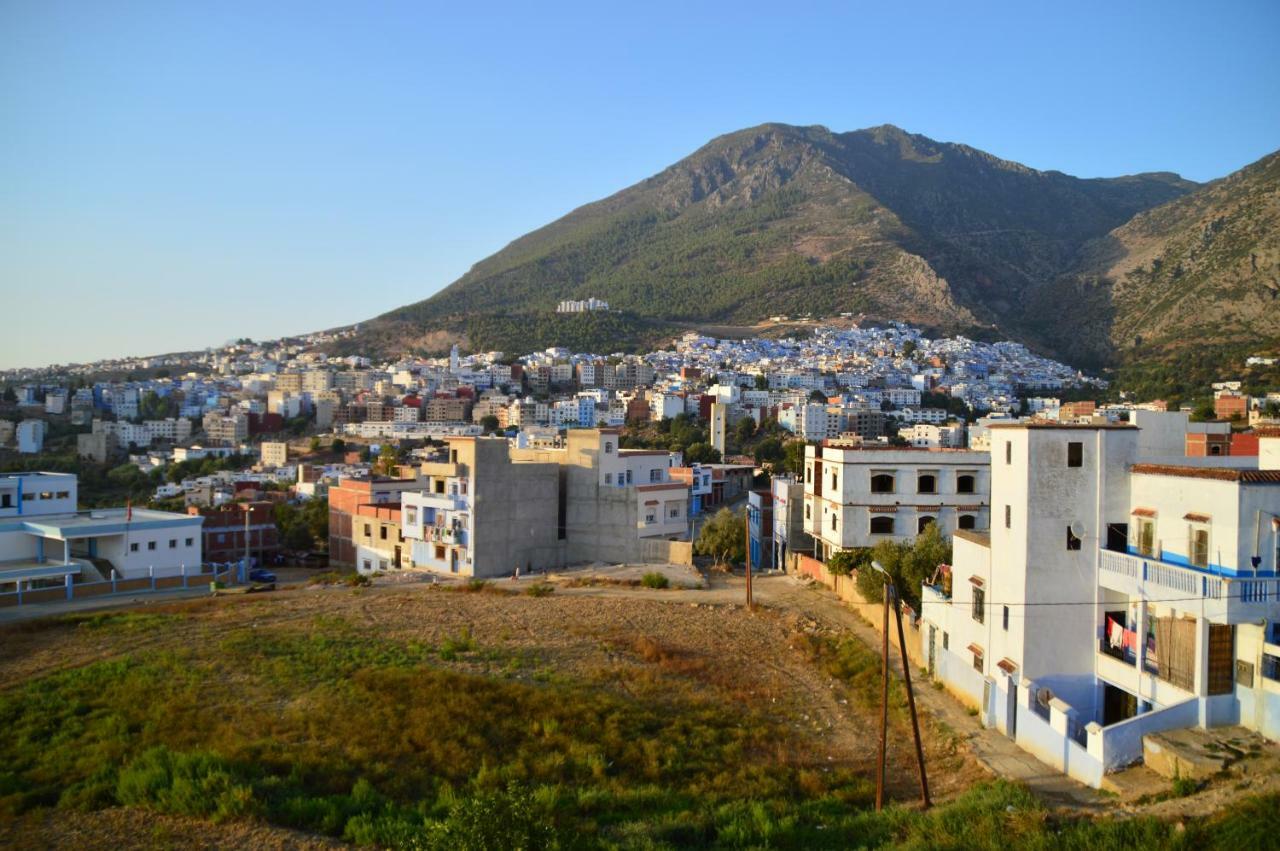 Alibaba Apartment Hostel Bamboo Rooftop Room Chefchaouen Kültér fotó